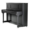 哈罗德（HARRODSER）H系列原装进口 家用演奏立式钢琴H-5黑色 高度125