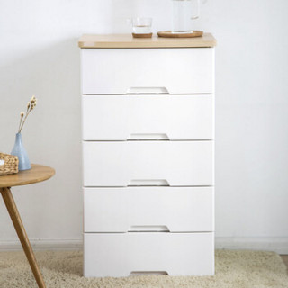 清野の木密封一体式免安装抽屉收纳柜56 41 99cm五层塑料收纳柜儿童衣物整理柜储物柜 报价价格评测怎么样 什么值得买