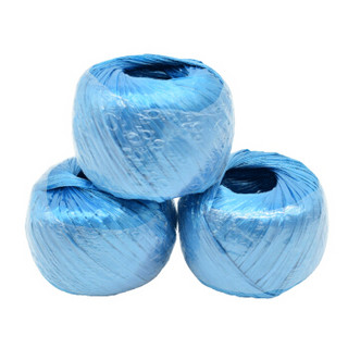 赛拓（SANTO）草球绳 塑料绳捆扎绳 打包捆绑绳 尼龙绳全新料 标准150g 长约120米 蓝色3个装 1999