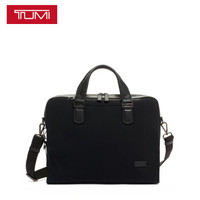 途明 TUMI 2019 新品 TUMI HARRISON系列男士商务旅行高端时尚尼龙公文包066032D 黑色