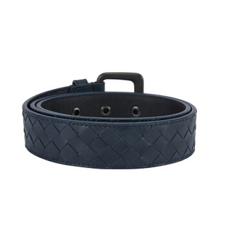 BOTTEGA VENETA 葆蝶家 男士皮革编织针扣皮带腰带 271932 V4650 4013 105