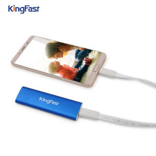 金速（KingFast）512GB Type-c USB3.1 移动硬盘 固态（PSSD）M7-Plus 钛空灰