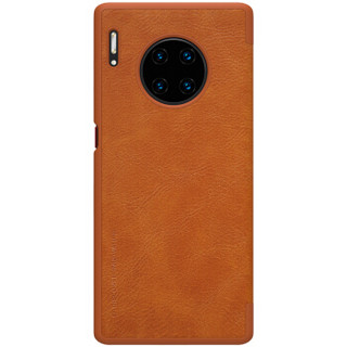 耐尔金（NILLKIN）华为Mate30Pro手机壳 秦系列手机保护皮套 棕色