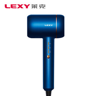 莱克（LEXY）F6大功率家用电吹风机 纳米水离子滋养发芯 千万负离子柔顺发丝 大风量护发 墨蓝