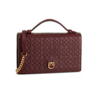 芙拉 Furla FW19MAIN 女士 牛皮革 枣红色 BELVEDERE系列 L号 手提包斜挎单肩包钱包 1033965