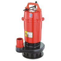 开利QDX6-12-0.4（红）潜污泵功率0.4kw流量6扬程12m220v口径1.5寸