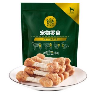 耐威克狗零食 鸡肉哑铃洁齿骨1200g(100gx12包) 磨牙洁齿 训宠互动 成犬幼犬通用宠物零食 狗狗洁齿棒磨牙棒