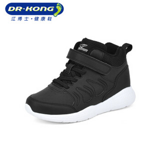 江博士Dr.kong幼儿稳步运动鞋冬季儿童运动鞋H13173W001黑冬 38
