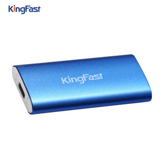 金速（KingFast）512GB Type-c USB3.1 移动硬盘 固态（PSSD）M8 海蔚蓝