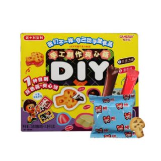 嘉士利 瑞士乐 儿童零食 饼干蛋糕 diy手工制作夹心菇(巧克力 草莓