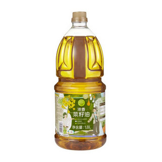 初萃 菜籽油（企业团购） 浓香菜籽油 1.8L*5