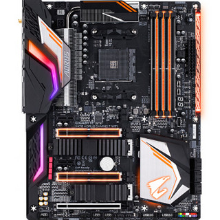 技嘉（GIGABYTE）X470 AORUS GAMING 7 WIFI AMD50周年纪念版主板+AMD 锐龙7 3800X 板U套装/主板+CPU套装