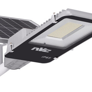 雷士（NVC）太阳能灯路灯户外家用庭院灯高亮新农村壁灯LED投光灯防水室外围墙灯