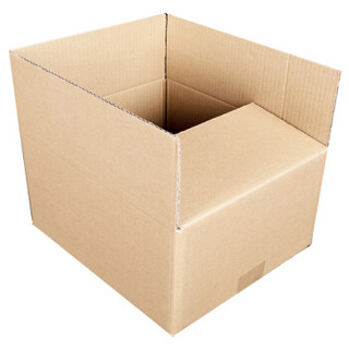 伏兴 搬家纸箱 加厚特硬瓦楞纸箱 发货包装箱打包快递箱（无扣手）大号60*40*50cm 5只装
