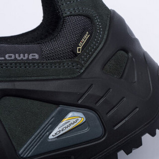 LOWA LOWA 德国 徒步鞋作战靴户外防水登山鞋ZEPHYR GTX进口男款低帮 L310586 深灰色/银色 41