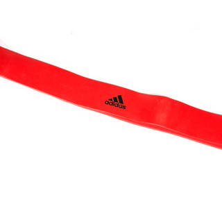 阿迪达斯（adidas）瑜伽弹力带健身女男阻力带力量训练拉伸运动拉力带 大弹力-红色 ADTB-10607RD