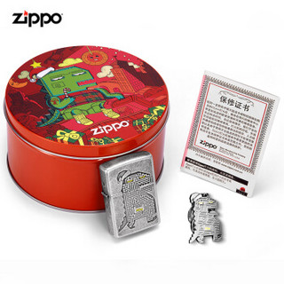之宝（ZIPPO）怪兽玩伴 圣诞礼盒  ZCBEC-117 煤油防风火机