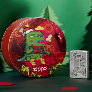 之宝（ZIPPO）怪兽玩伴 圣诞礼盒  ZCBEC-117 煤油防风火机