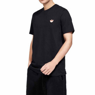 阿迪达斯  ADIDAS  三叶草  男子  运动经典系列  LOGO SS TEE  运动  T恤  FK9984  S码