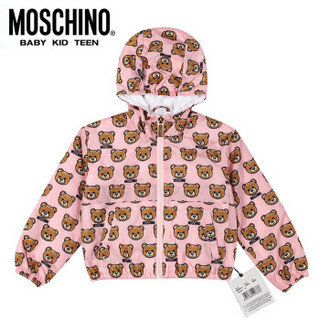 莫斯奇诺 MOSCHINO 奢侈品童装 男女童外套上衣小熊图案长袖MWS018 L3B18 84002 3A/3岁/98cm