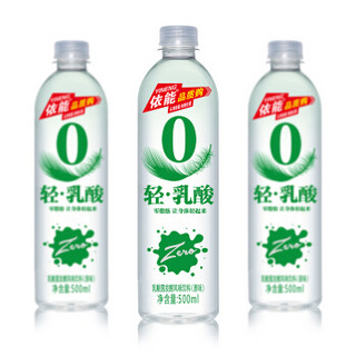 依能 轻乳酸 原味乳酸菌发酵风味饮料 500ml*24瓶 塑膜量贩装