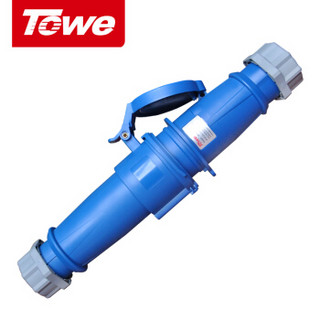 同为（TOWE）32A工业连接器工业插头/机房PDU航空插头3芯公头