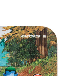 镭拓（RantoPad）H1橡胶布面办公鼠标垫－小分队 京东自营