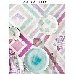 Zara Home 几何条纹桌布 40804021402