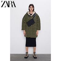 ZARA 00068222505 女装 连帽棉服大衣外套