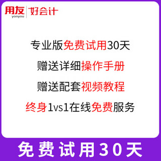 用友财务软件 好会计专业版 畅捷通T3在线版会计记账软件 专业版30天试用