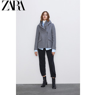 ZARA  08086666802 女士围裹领大衣外套