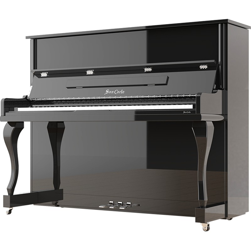sancarlo圣卡罗钢琴s120eh家用专业立式钢琴