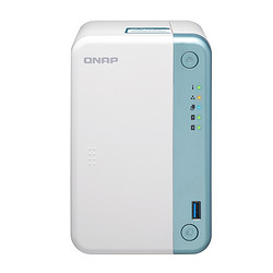 预售 QNAP威联通 TS-251D 双盘网络存储 NAS 个人企业私有云 存储服务器 网络存储 云盘 云存储