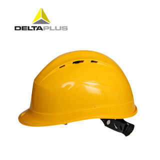 代尔塔（DELTAPLUS）102009 国家能源集团定制-PP材质石英4型舒适款安全帽 黄色1个(需另配JUGALPHA下颚带)