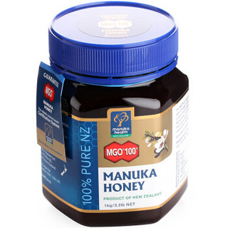 新西兰进口 蜜纽康（Manuka Health）MGO100+麦卢卡蜂蜜 1000g