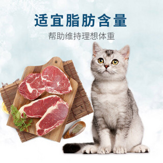 迪尤克（DIYOUKE） 猫粮 幼猫猫粮成猫美短全价牛肉味猫粮1.5kg