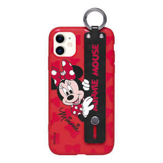 迪士尼（Disney）iPhone11 Pro max手机壳苹果11Pro max保护套卡通全包防摔硅胶腕带支架软壳个性情侣款 米妮