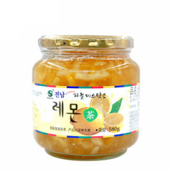 全南 韩国进口 蜂蜜柠檬茶 580g 含果肉 冷热冲泡酸甜