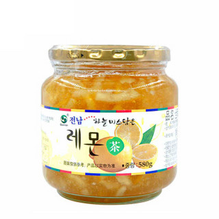 全南 韩国进口 蜂蜜柠檬茶 580g 含果肉 冷热冲泡酸甜