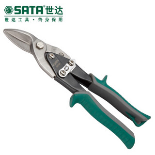 世达（SATA）右头航空剪  10‘’ 绿色  93102