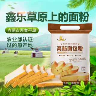 XIN LE TOYS 鑫乐 高筋面包粉2.5kg0添加蛋白质14.1g