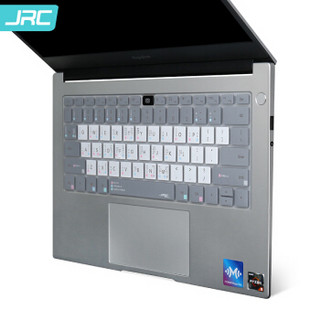 JRC 华为MateBook D14/D15(2019新款)/X Pro13.9英寸笔记本电脑功能键盘膜 硅胶快捷键透光保护膜防水防尘