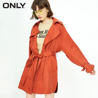 ONLY 118336501 女士双排扣风衣外套