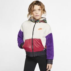 Nike Sherpa 幼童全长拉链开襟连帽衫