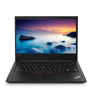 ThinkPad 思考本 E480 14英寸 轻薄本 黑色(酷睿i5-8250U、RX550、8GB、1TB SSD、1080P、20KNA003CD)