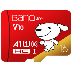 BanQ microSDHC USH-1 U1 A1 TF存储卡 16GB（京东JOY联名款）