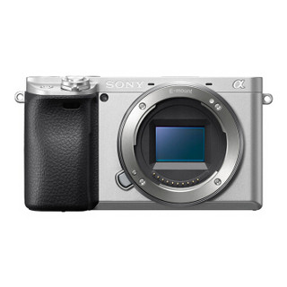 SONY 索尼 Alpha 6400M APS-C画幅 微单相机 银色 E 18-135mm F3.5 OSS 变焦镜头+E 50mm F1.8 OSS 定焦镜头 双头套机