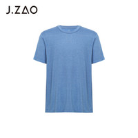 J.ZAO 京造  男士快干T恤 吸湿散热运动短袖T恤  浅蓝色    XL
