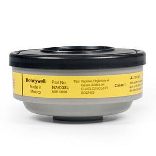 霍尼韦尔（Honeywell）N75003滤毒盒 防护有机气体及蒸汽 酸性气体定制 2个/副