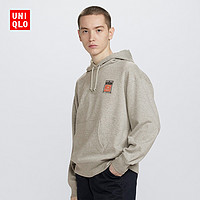 限尺码：UNIQLO 优衣库 427498 男士连帽运动衫